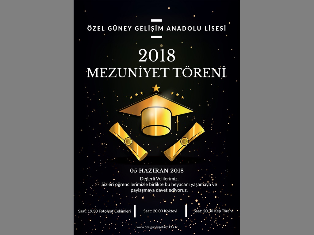 Anadolu Lisesi Mezuniyet Töreni