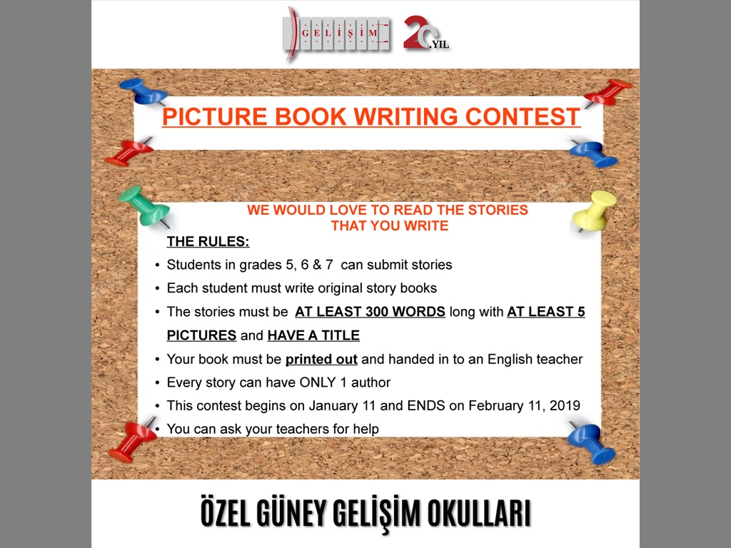 PICTURE BOOK WRITING CONTEST